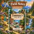 Field Notes — 24-page digital PDF with Timbergully woodland artwork and watermarked cover preview