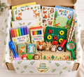 Illustrated sample of Timbergully Special - Little Scoop Workshop. Actual items, designs, packaging and quantities vary by scoop.